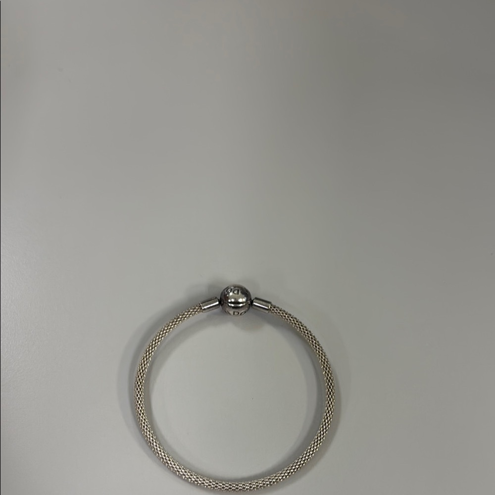 Pandora Silver Bracelet Modern Minimalist Design